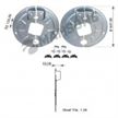 Щиток тормоза BPW H, ECO PLUS 2 SERIES SN4218 / SN4220 TYPE AXLES