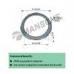 Кольцо АБС BPW 125/156*8,5 100 зубьев (6,5-9t) Eco Plus