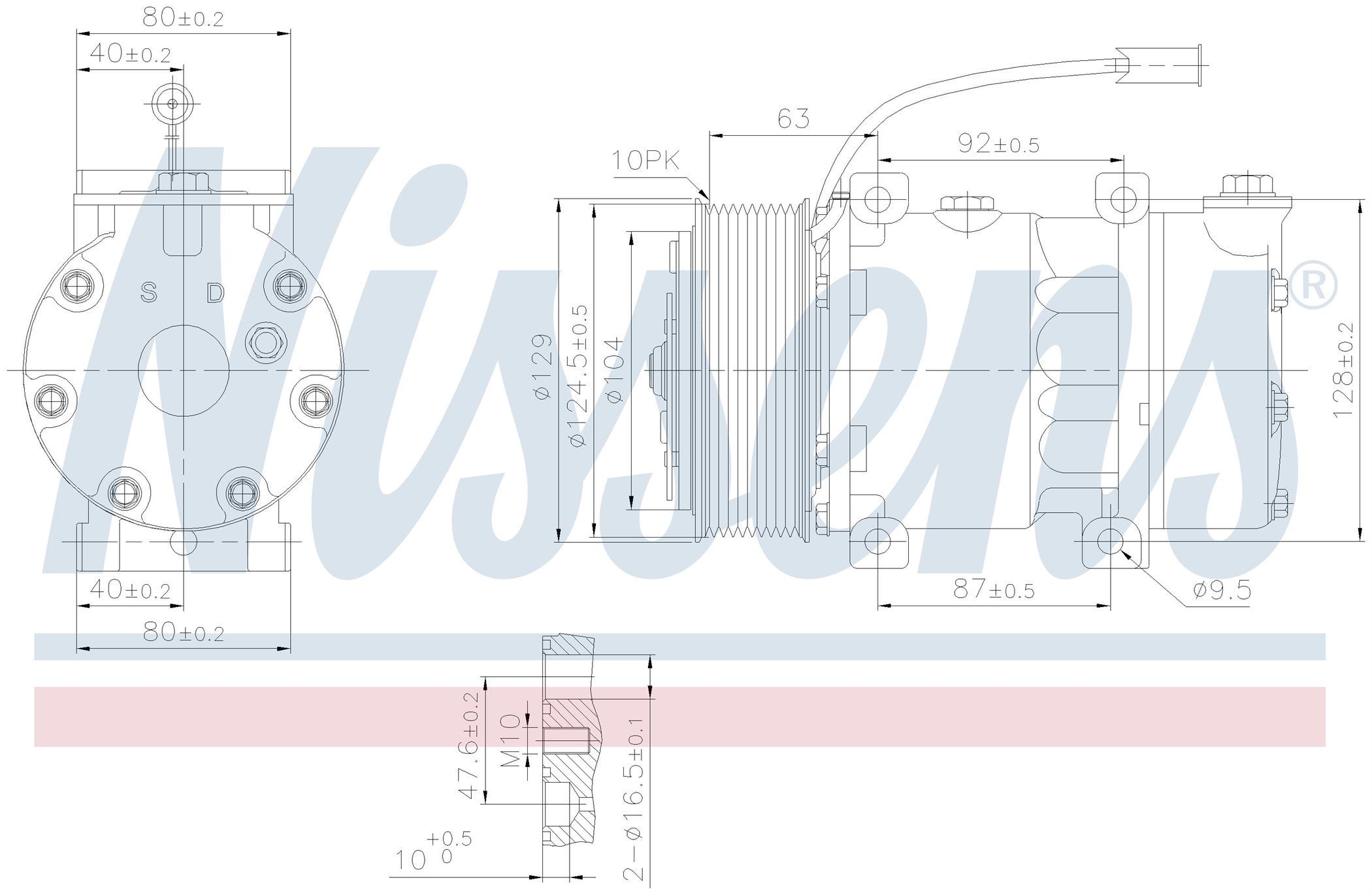 Компрессор кондиционера RENAULT D (2014) D150