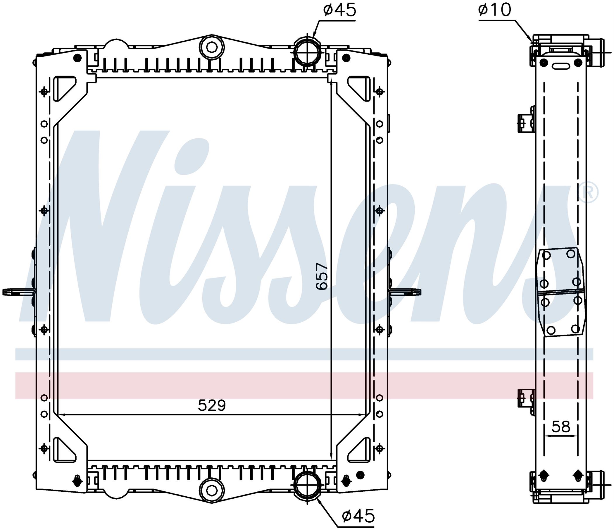 Радиатор DAF LF SERIES (2001) LF 55.170