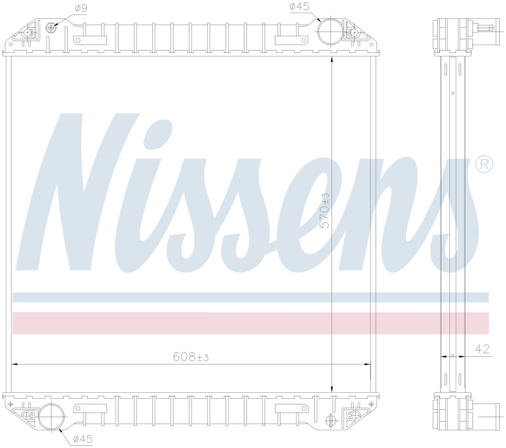 Радиатор IVECO EUROCARGO (1991) EUROCARGO 135E.23W