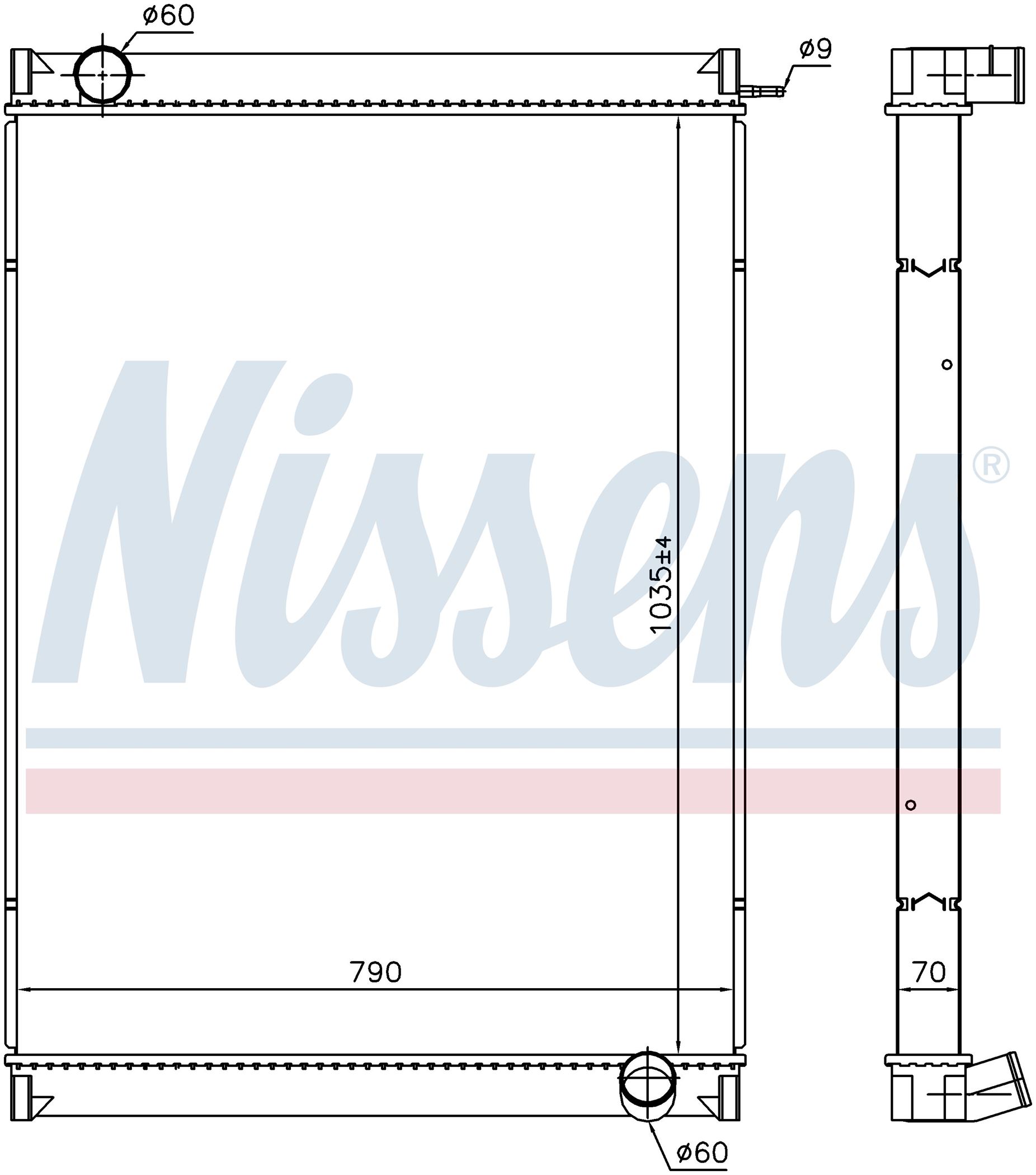 Радиатор IVECO MAGELYS (2013) MAGELYS
