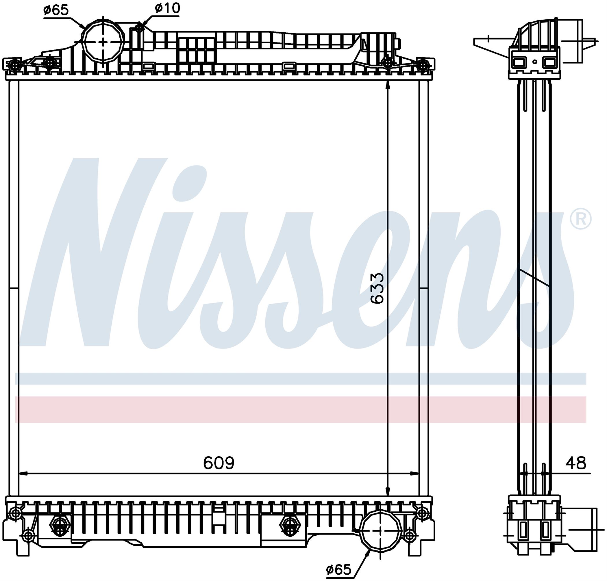 Радиатор MB MK-SERIES (1988) MK1224AF