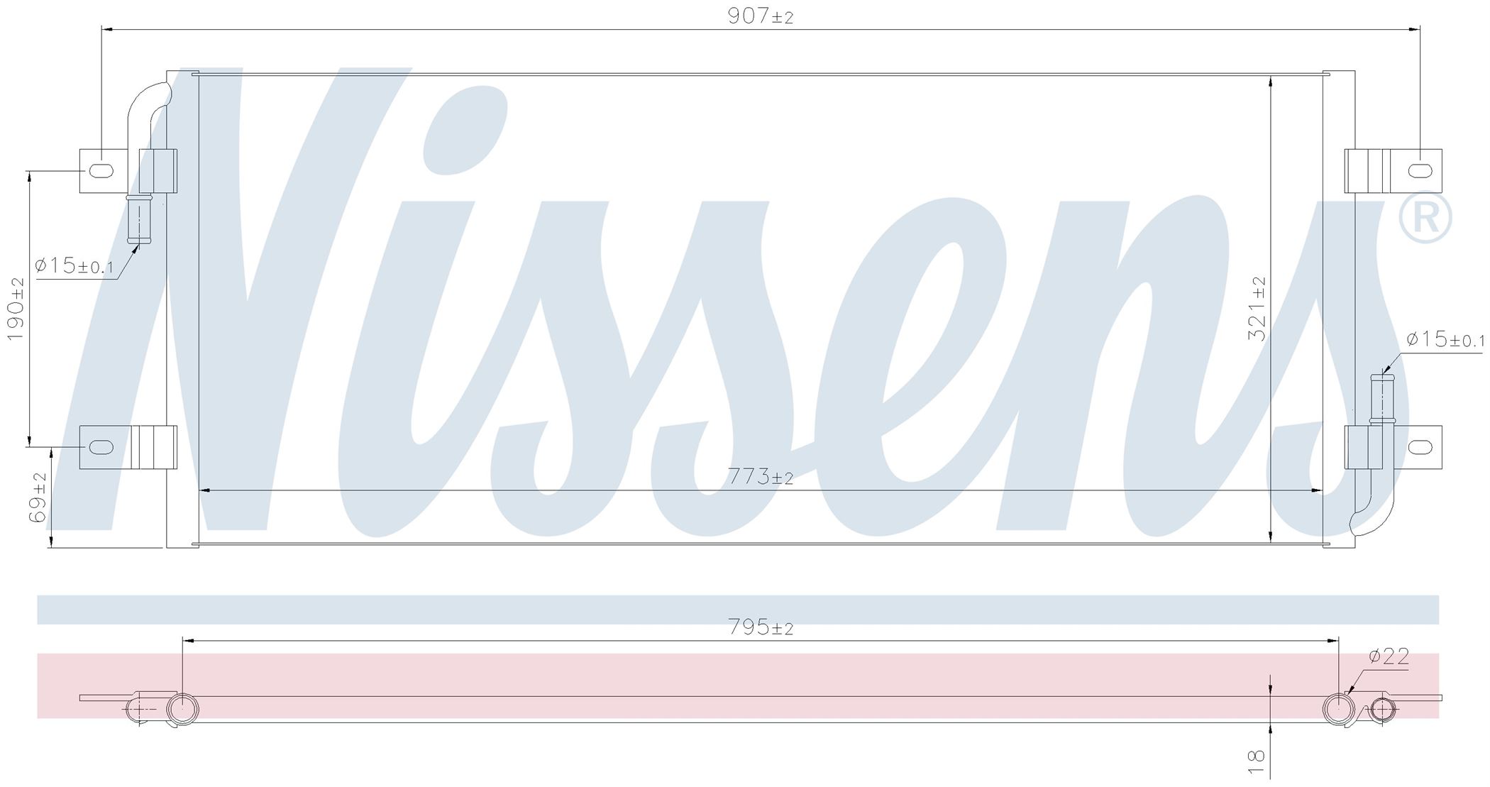 Радиатор RENAULT T (2014) T380