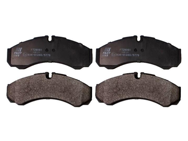 Колодки гальмівні Iveco Daily 00> перед без датчика 29L / 35C / 35S / 40C / 50C