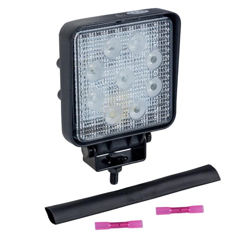 Фара робочого освітлення LED 27W, 2200lm, 108x135x72мм, вузький промінь 9-32V